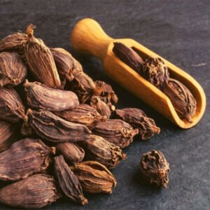 Black Cardamom in a scoop