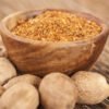 Nutmeg powder in a bowl