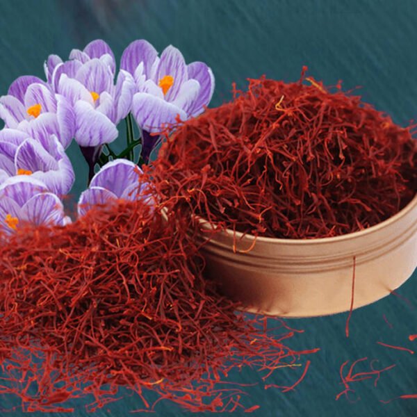 Saffron in a bowl