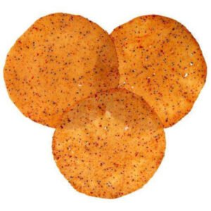 Chana dal papad triangle