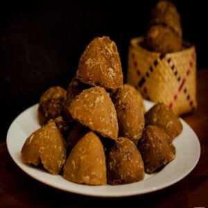 Organic palm jaggery plate