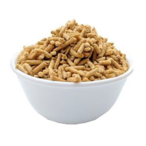 Double laung sev white bowl