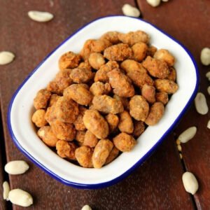 Spicy peanut namkeen long bowl