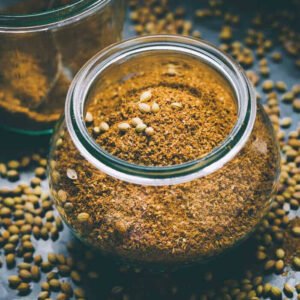 Coriander powder jar