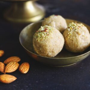 Atta ladoo dry fruits