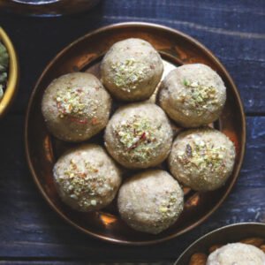 Atta ladoo dry fruits